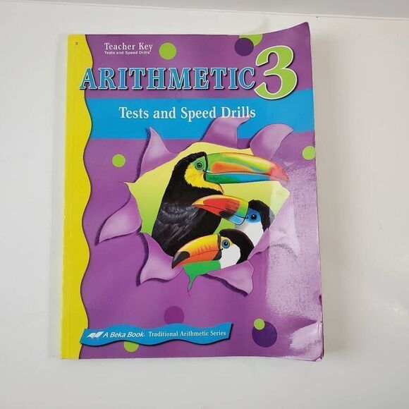 Arithmetic 3 Tests and Speed Drills Workbook - Picture 1 of 2